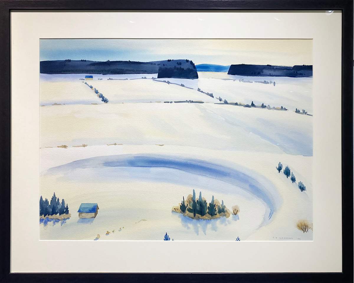 Alberta Snow by Colin Graham (1915-2010) 