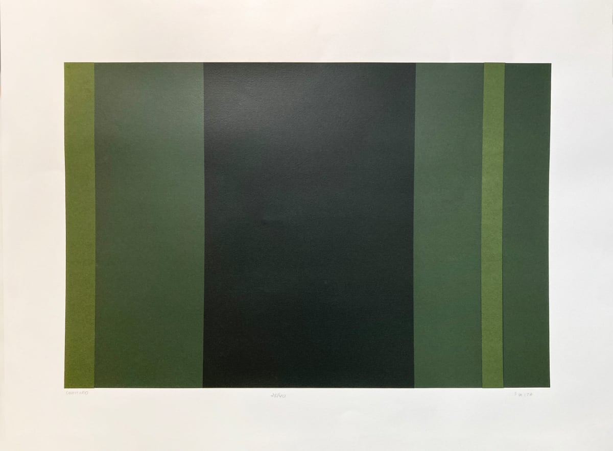 Untitled (Green Abstract) by Gordon Appelbe SMITH (1919-2020) 