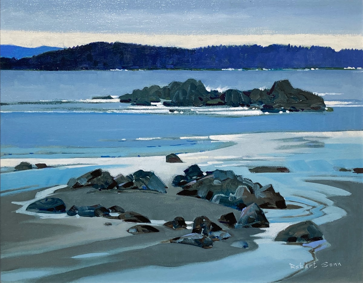 Thrasher Rock West Coast Trail by Robert Genn (1936-2014) 