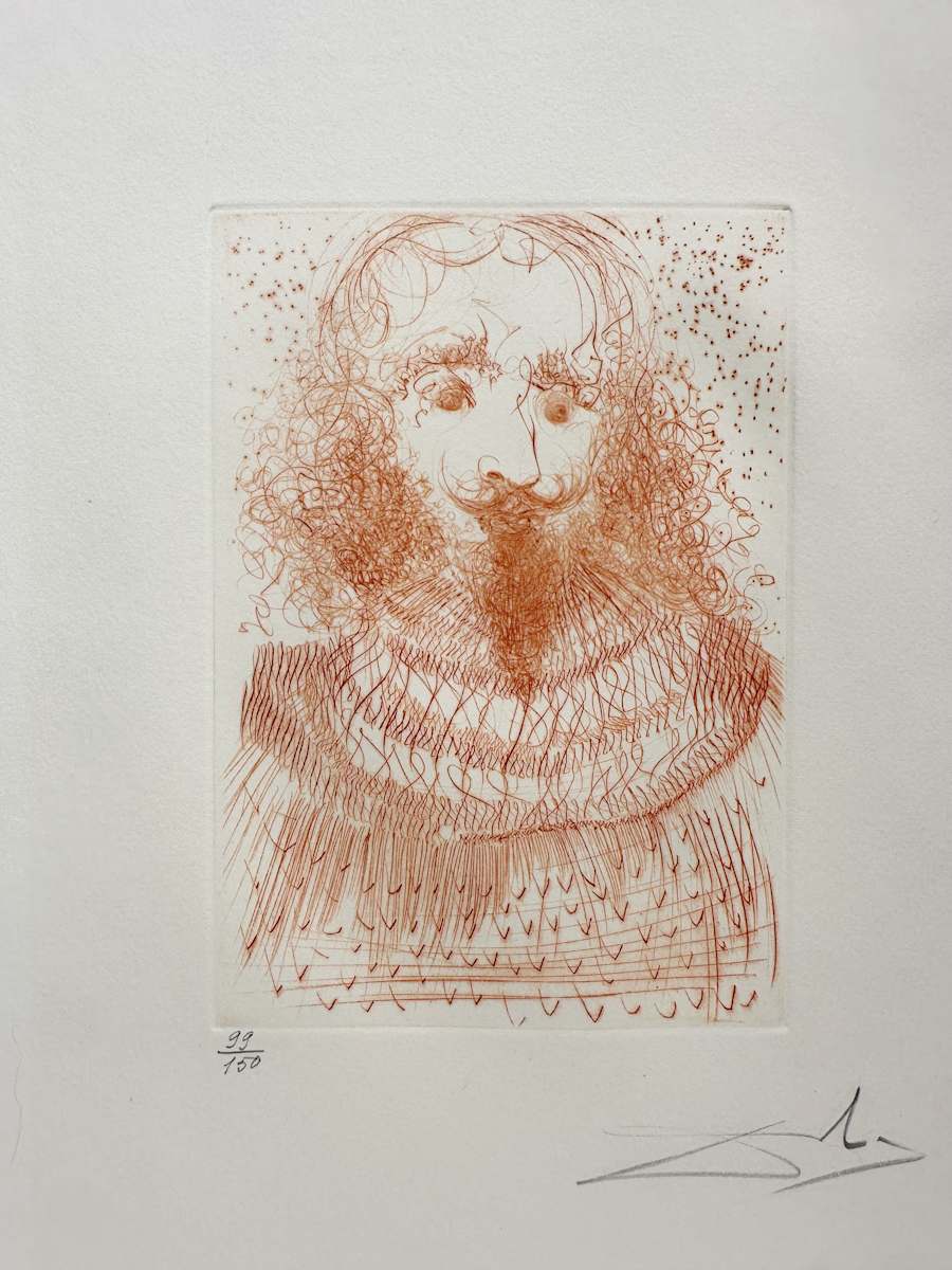 Shakespeare : From the Shakespeare I Suite by Salvador Dali (1904-1989) 