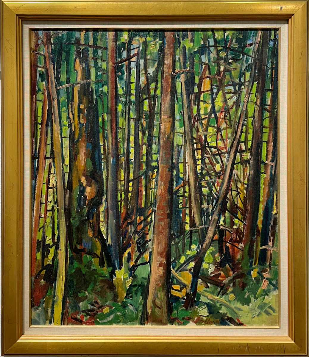 Forest Summer Morning by Llewellyn Petley-Jones (1908-1986) 