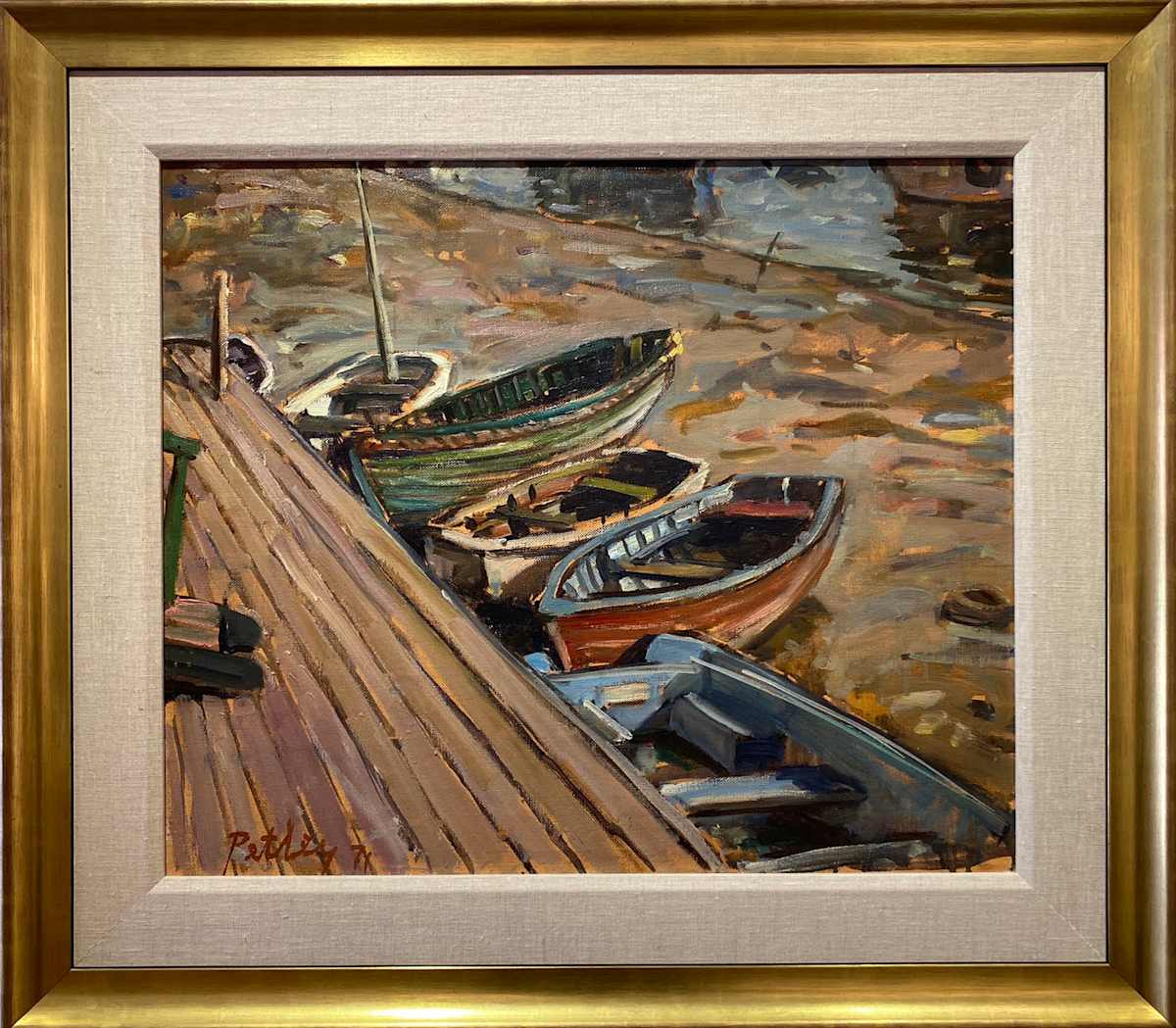 Boats by Llewellyn Petley-Jones (1908-1986) 
