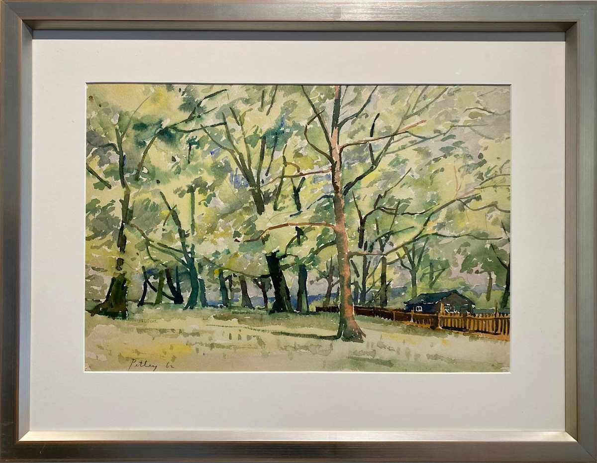 Autumn Dusk by Llewellyn Petley-Jones (1908-1986) 