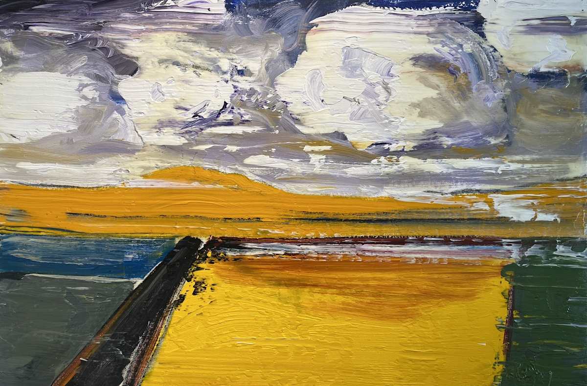 Ochre Distance by Matt Petley-Jones 