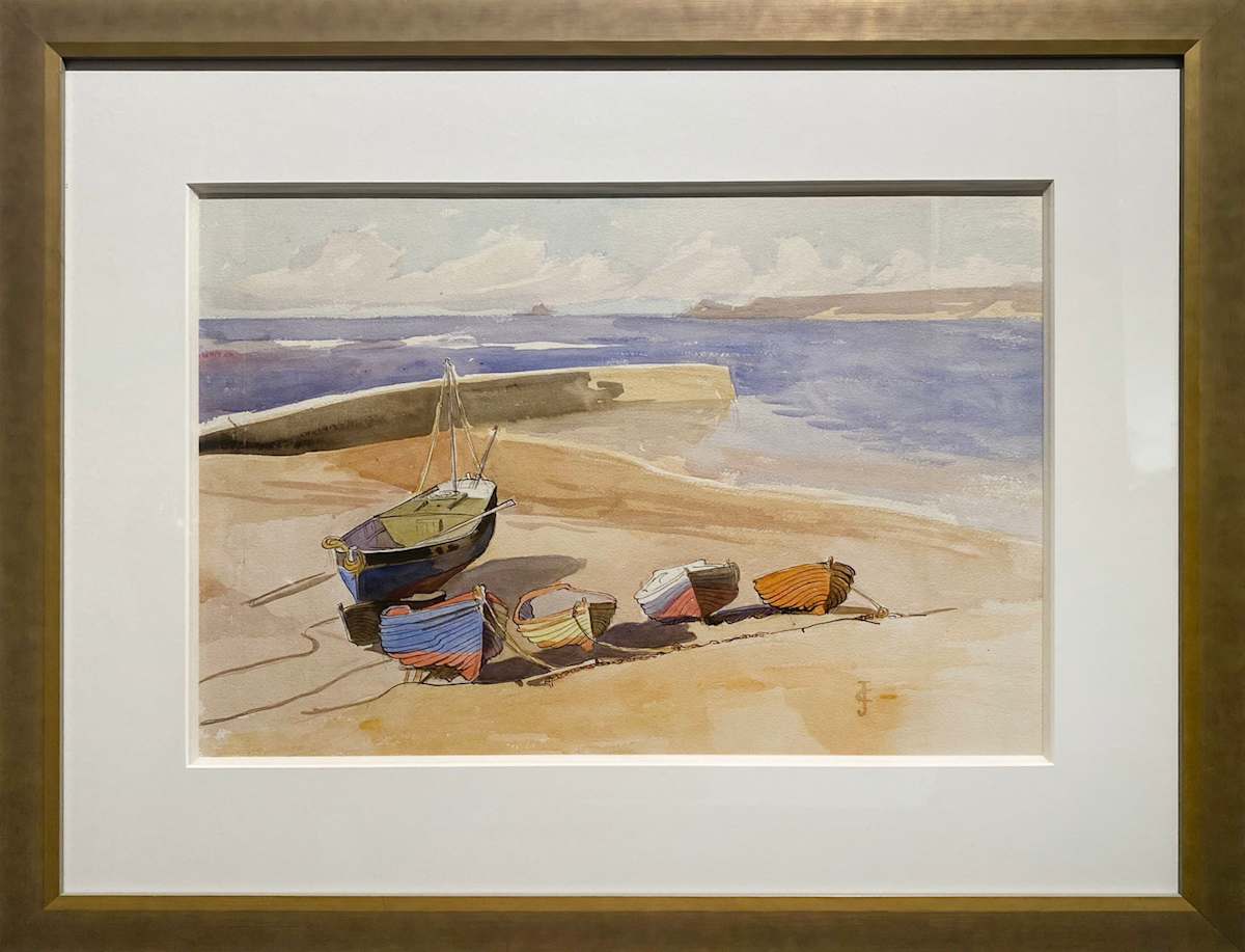 Boats Vancouver by John Crosse 