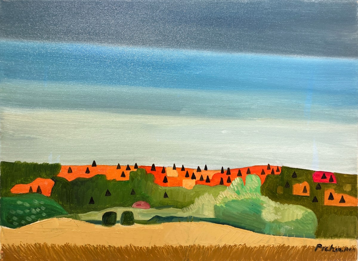 Autumn Peace by Claude Picher, R.C.A. (1927 - 1998) 