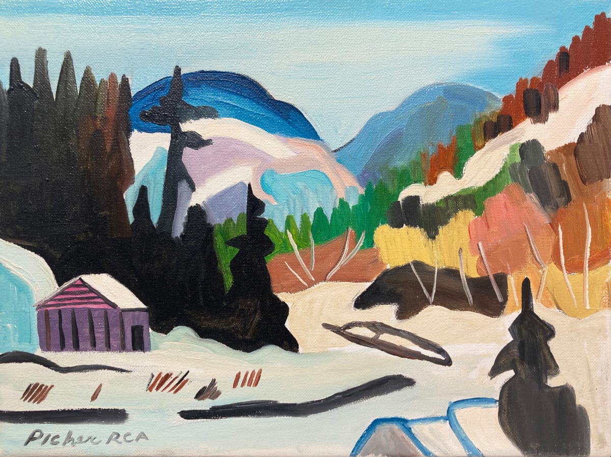 Colors of the Forest by Claude Picher, R.C.A. (1927 - 1998) 