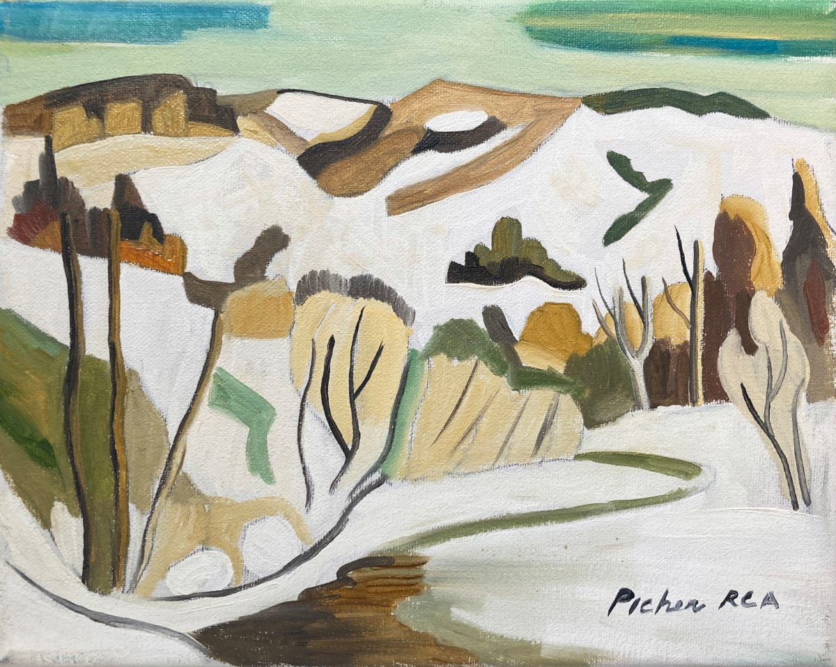 Printempts en Gaspésie by Claude Picher, R.C.A. (1927 - 1998) 