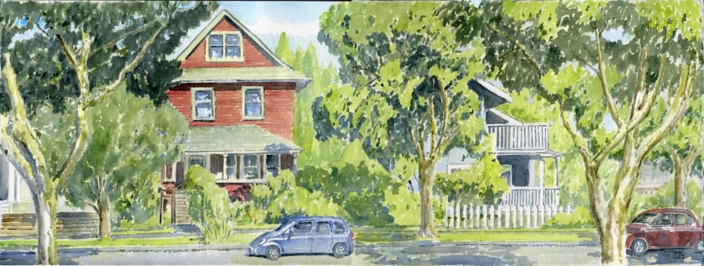 Venables Street by Michael Kluckner 