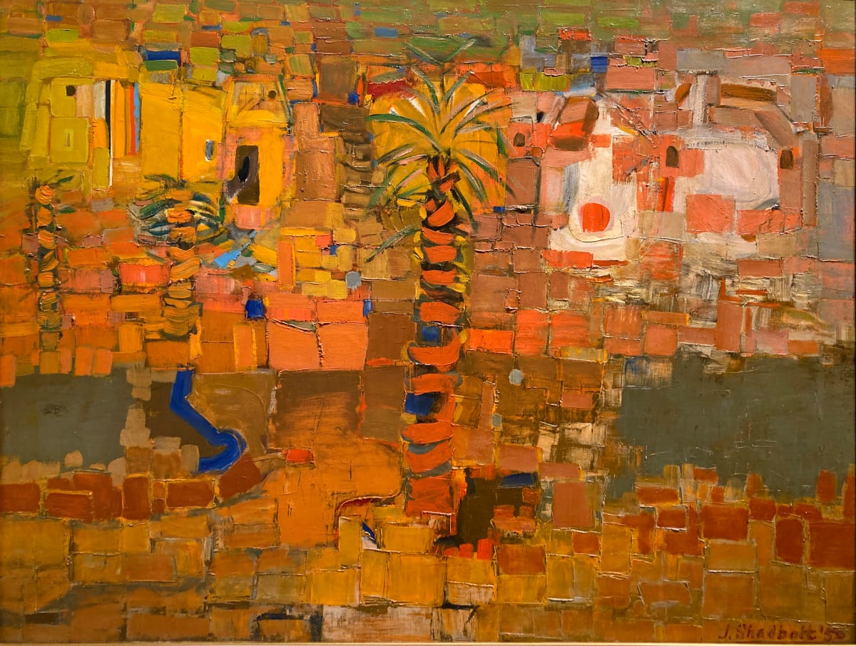 Ruins of a Tropic Town by Jack Leonard Shadbolt (1909-1998) 