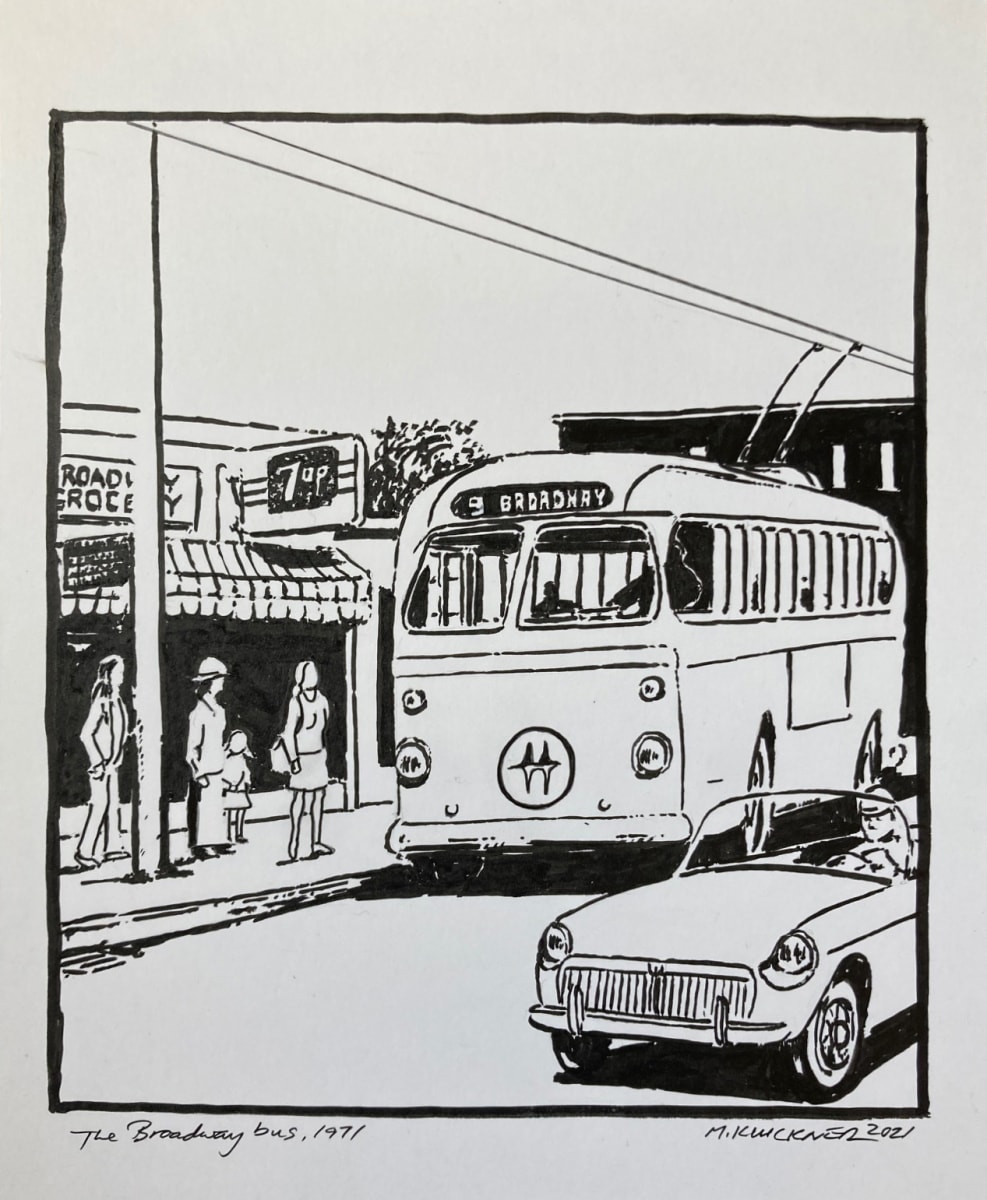 "The Broadway Bus" by Michael Kluckner 