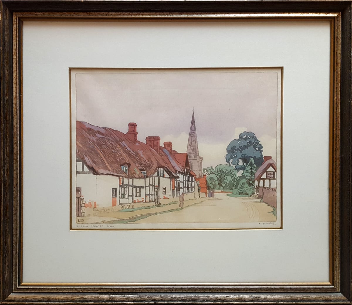 Bredon Village by Walter J. Phillips (1884-1963) 