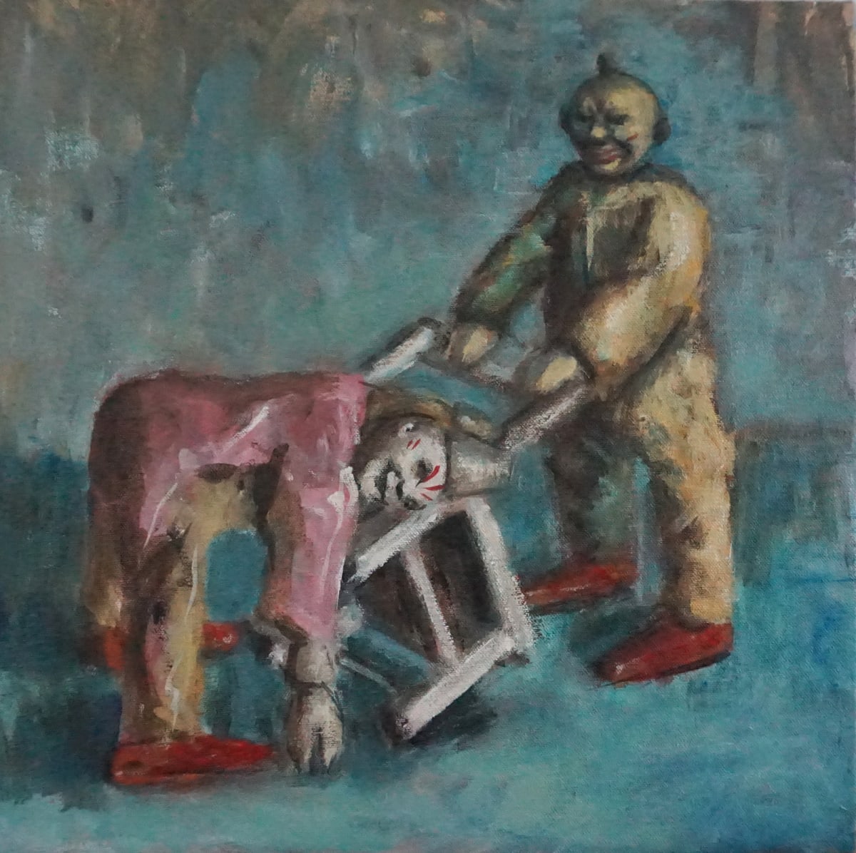 Musical chairs by Thomas Anfield 