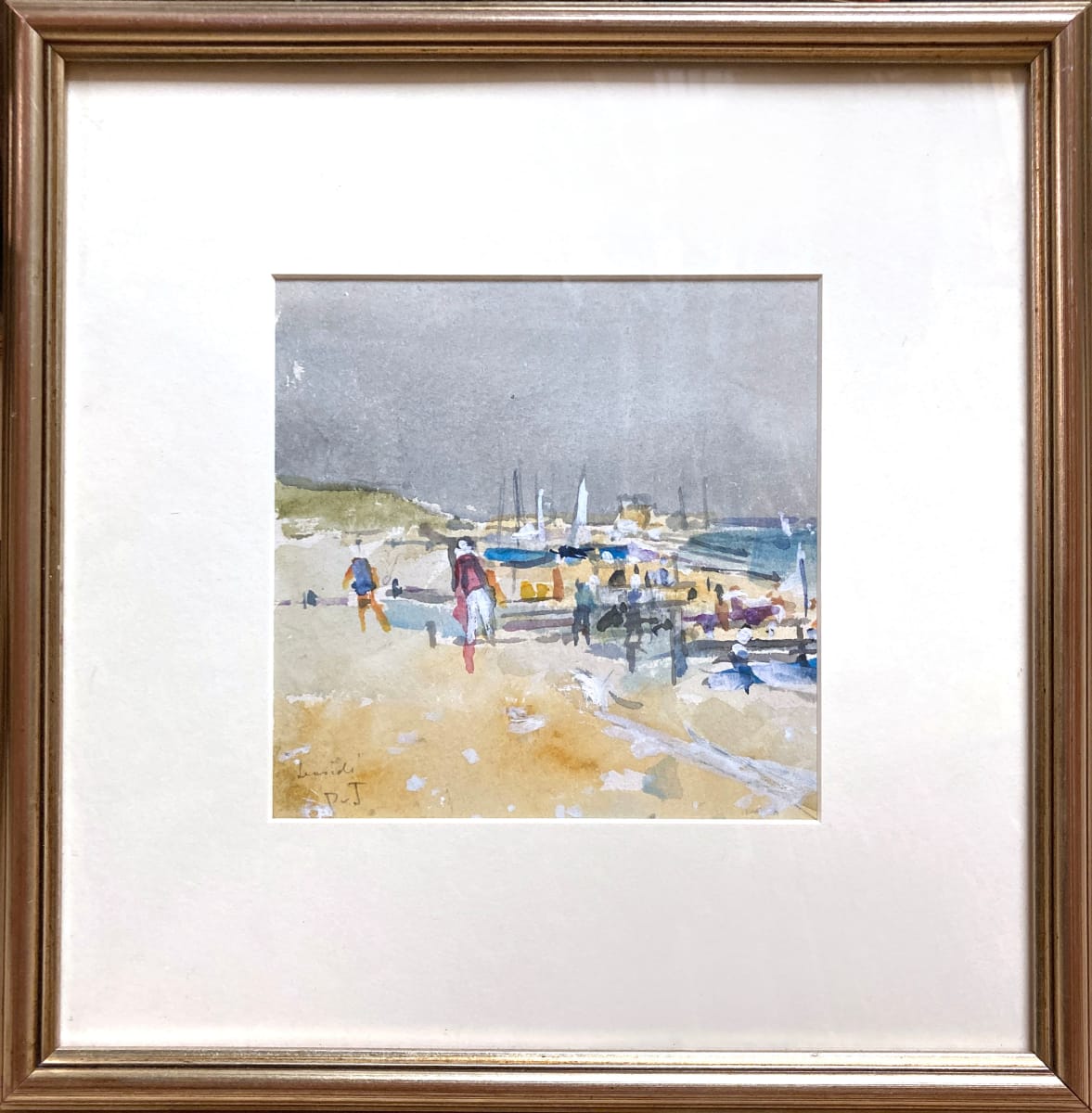 Seaside by Llewellyn Petley-Jones (1908-1986) 