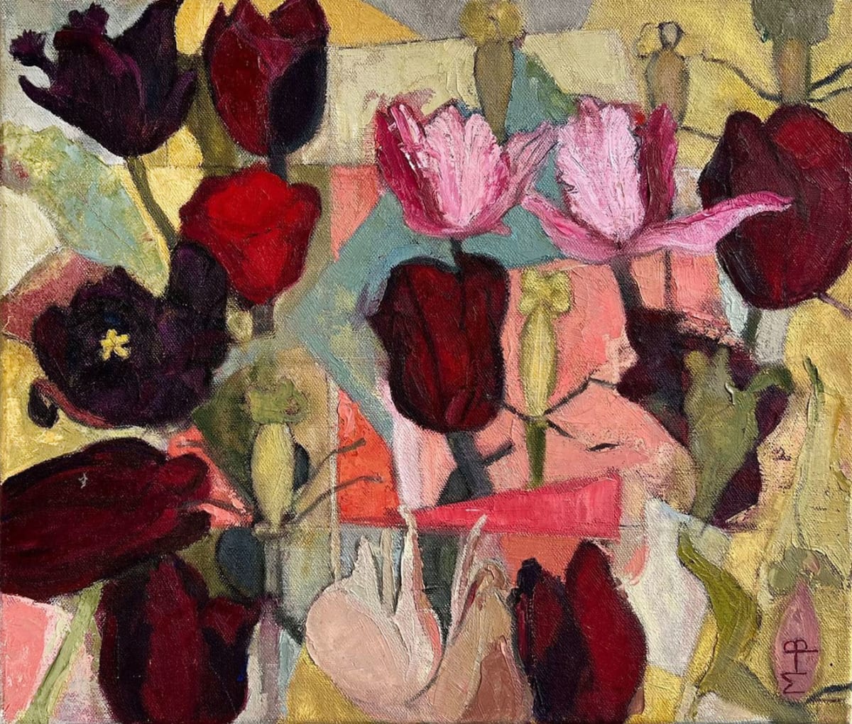 Tulips by Marie H Becker 