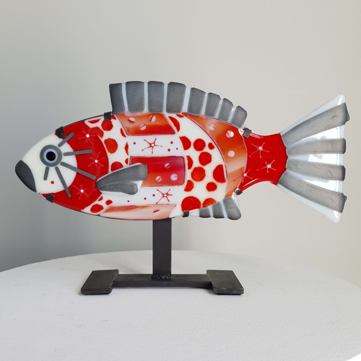 Kohaku koi #7 by Anne Felicie Nickels