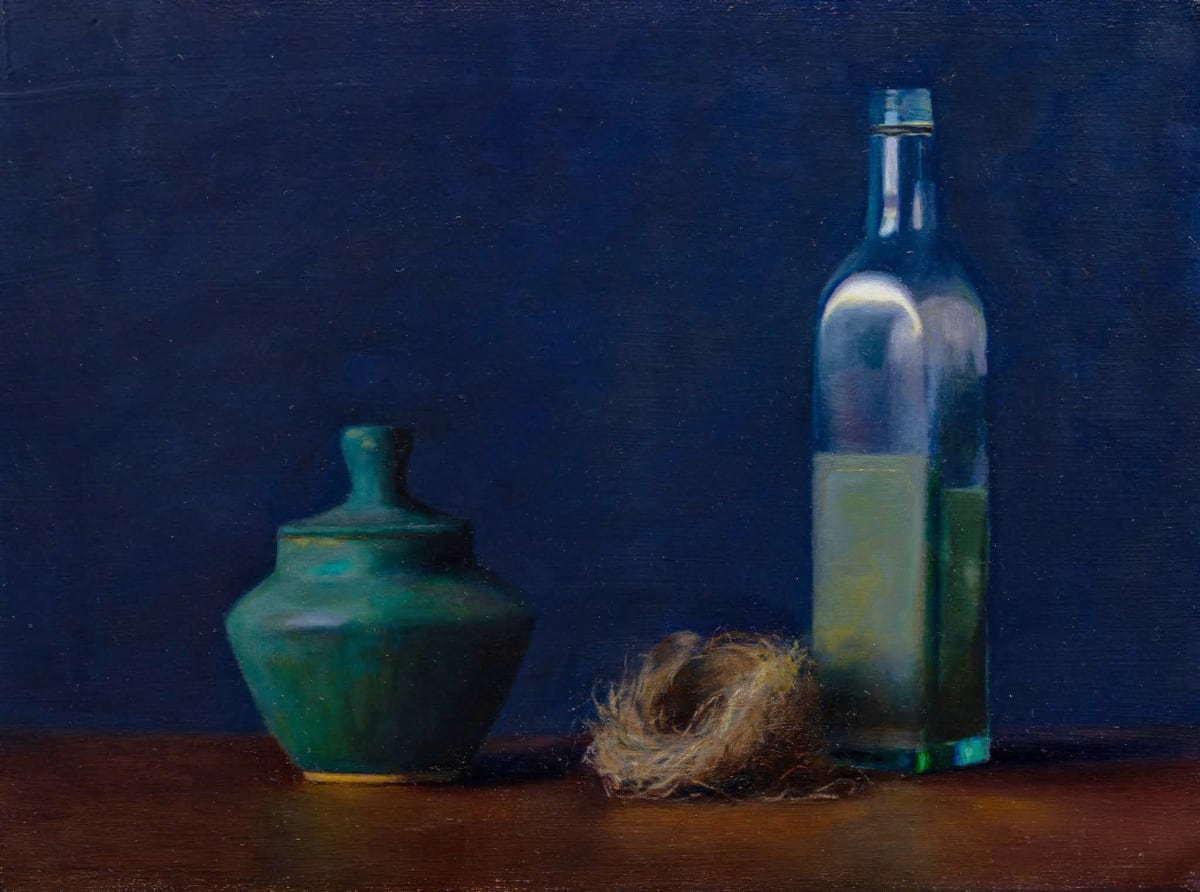 Study in Blue by Nelia Harper French 