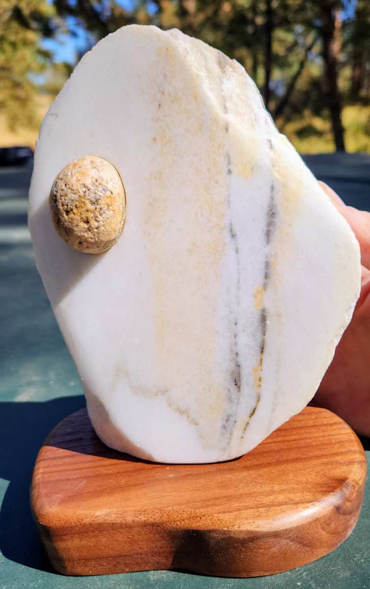 Pebble In Stone by Frances A Listou, Image 1.
