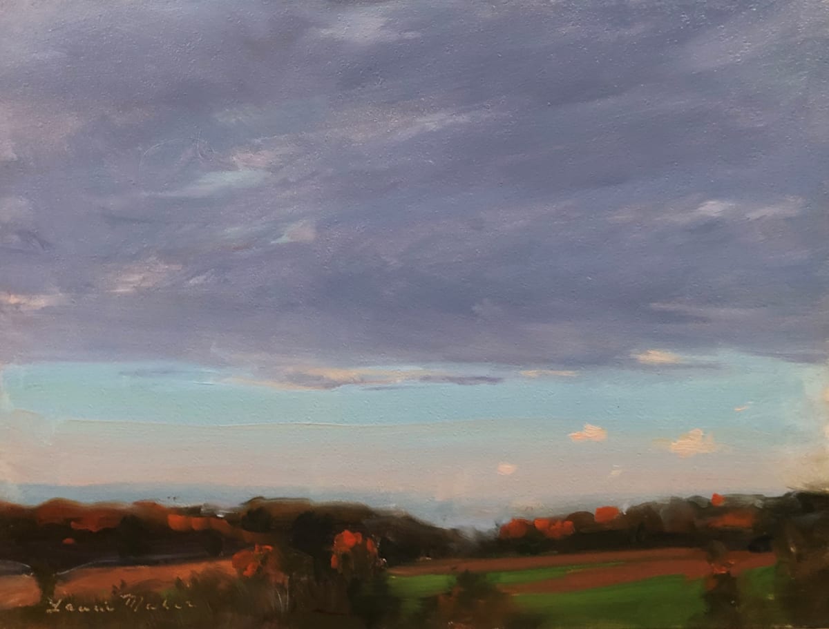 Dusk Over Cold Brook Preserve 