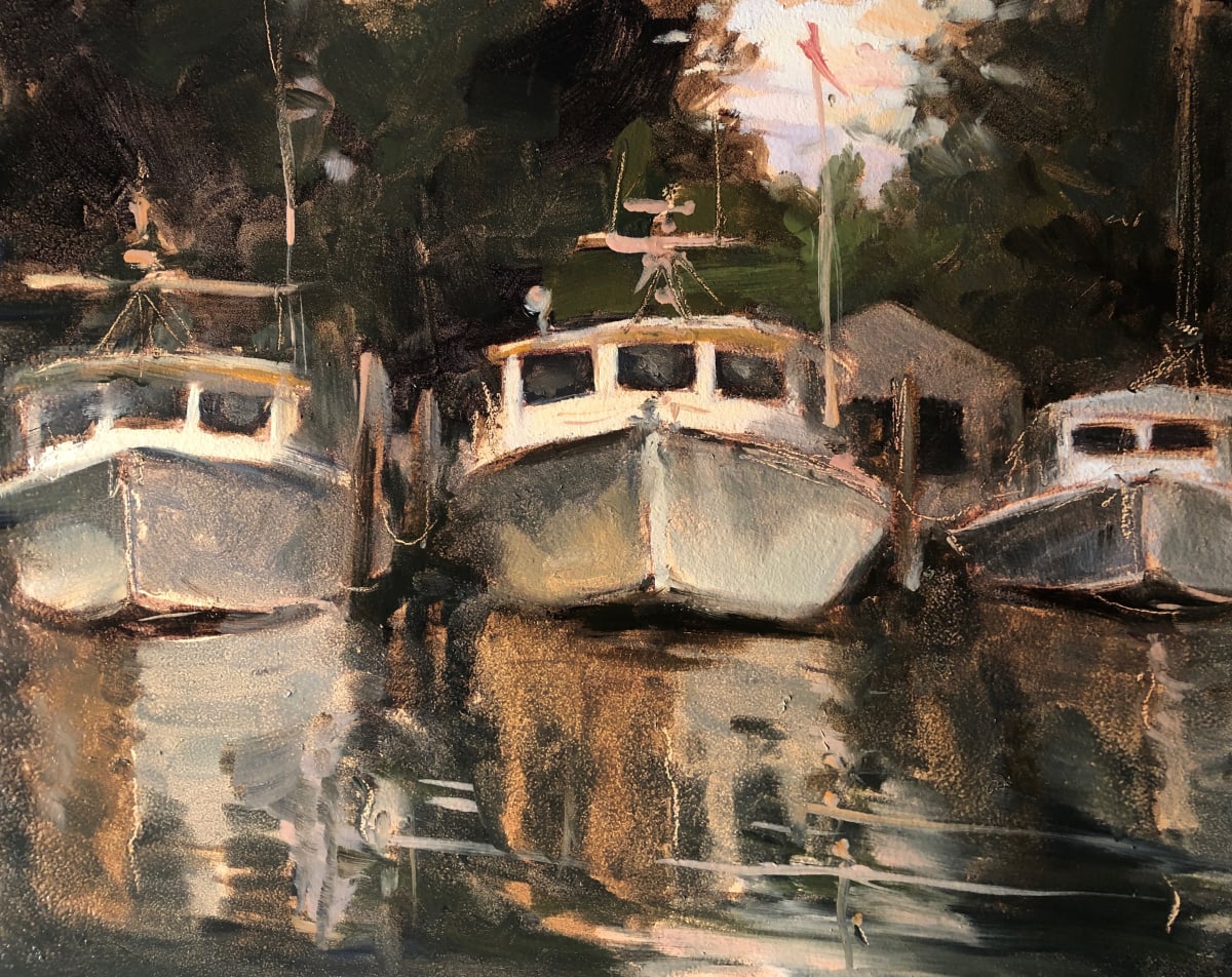 Three Boats, Tilghman Island 