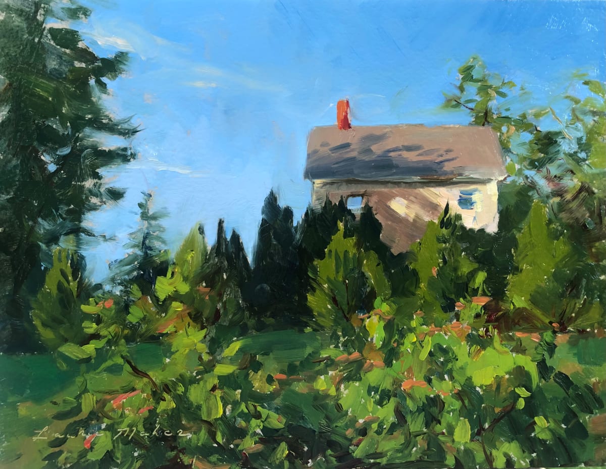 Late Afternoon, Peapack NJ by Laurie Maher 