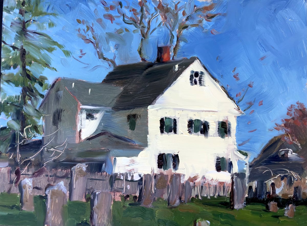 Light on a House in Oldwick by Laurie Maher 