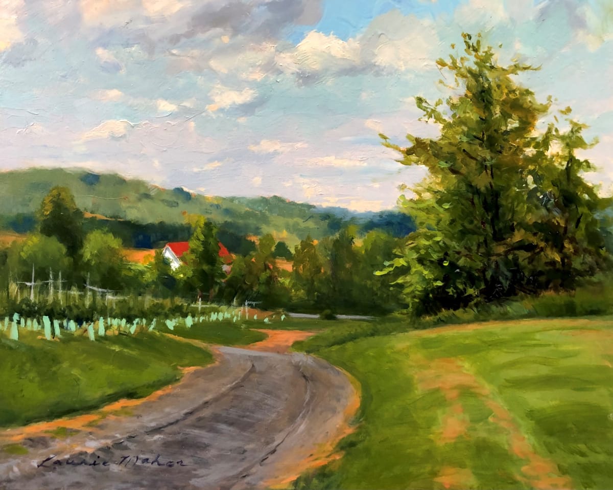 Oldwick Country Road by Laurie Maher 