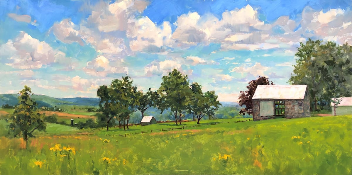 Fox Hill Panorama by Laurie Maher 