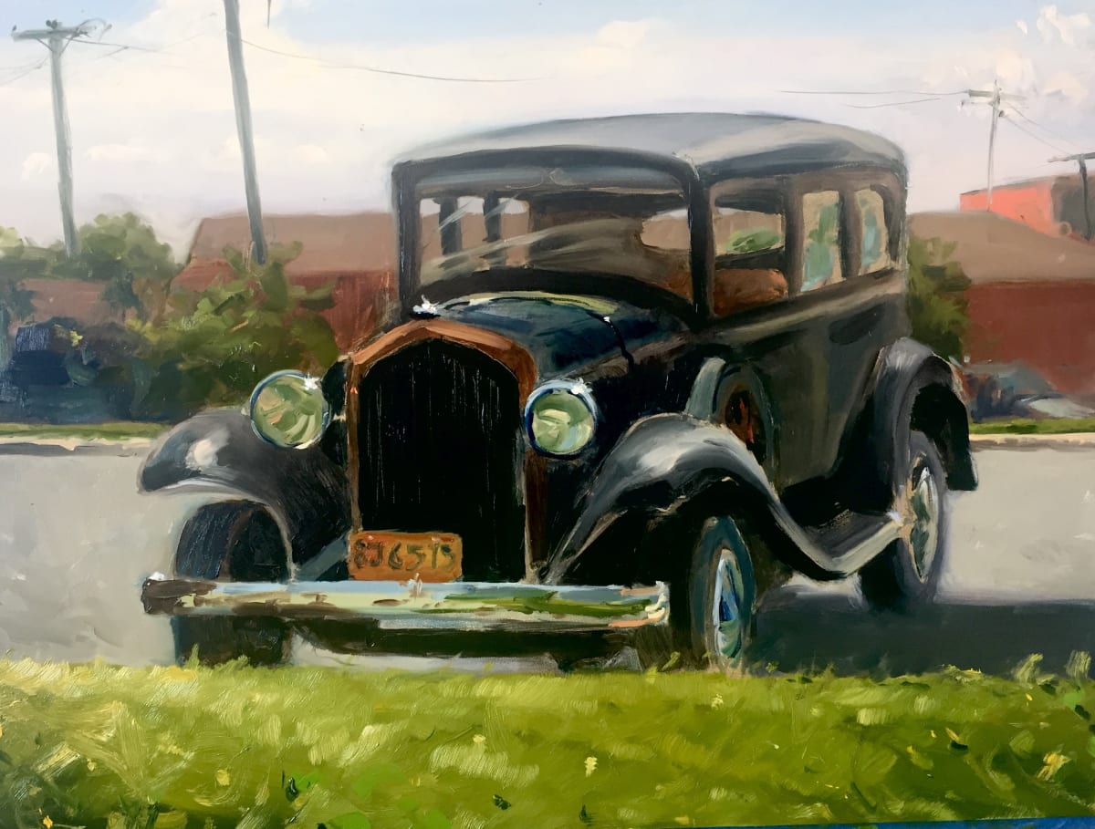 Antique Car, NY State 