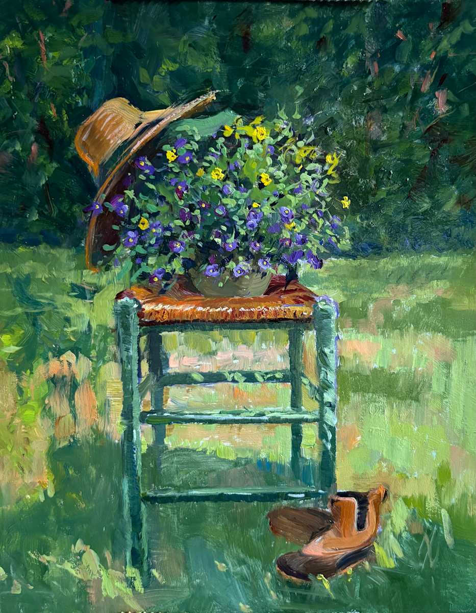 Summer in the Backyard by Laurie Maher, Image 1.