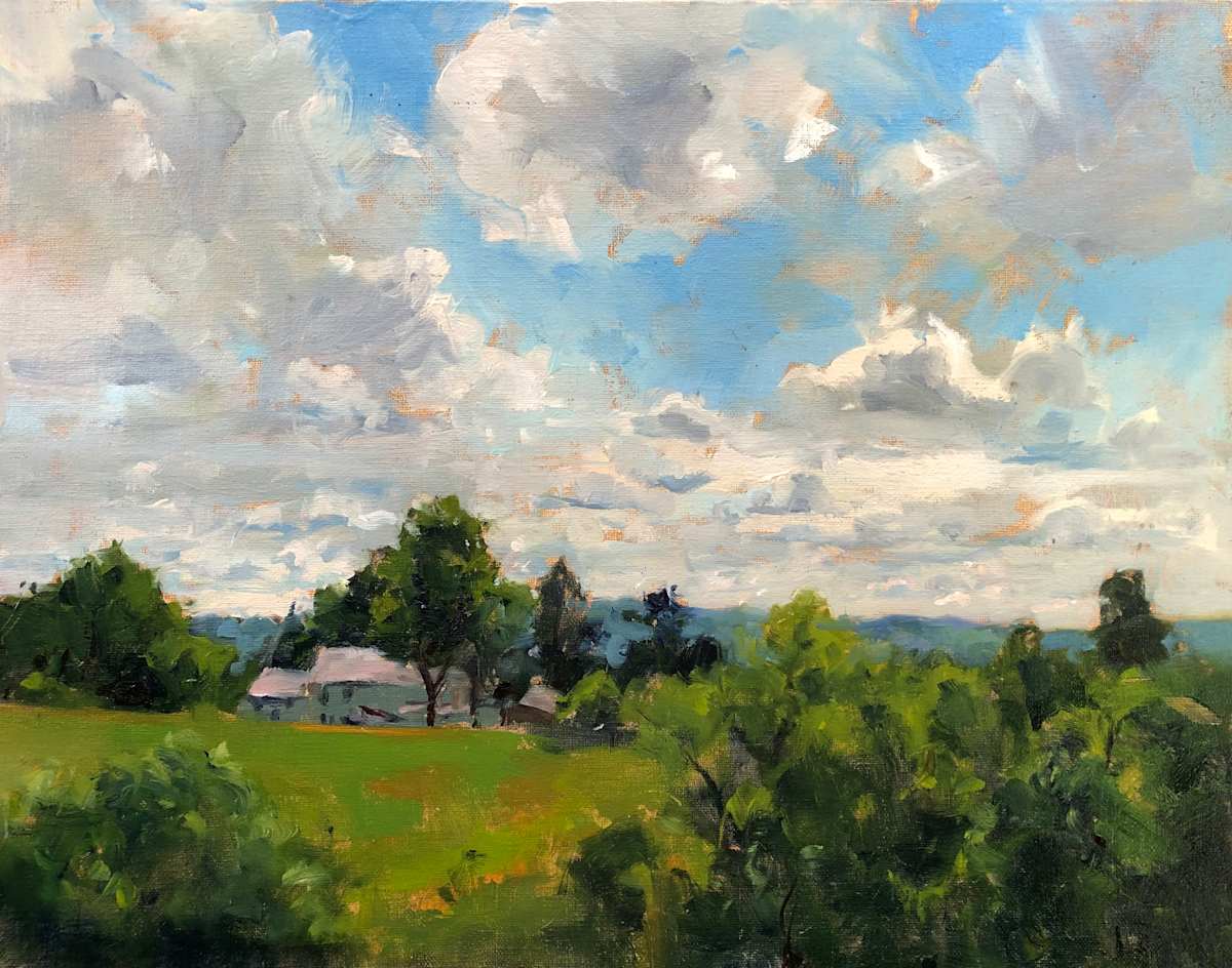Hills of Tewksbury Township by Laurie Maher 