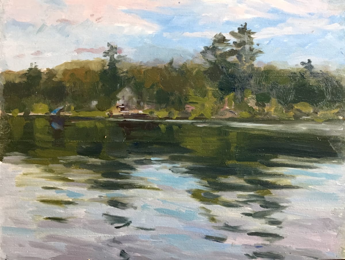 Glen Lake From Canoe by Laurie Maher 