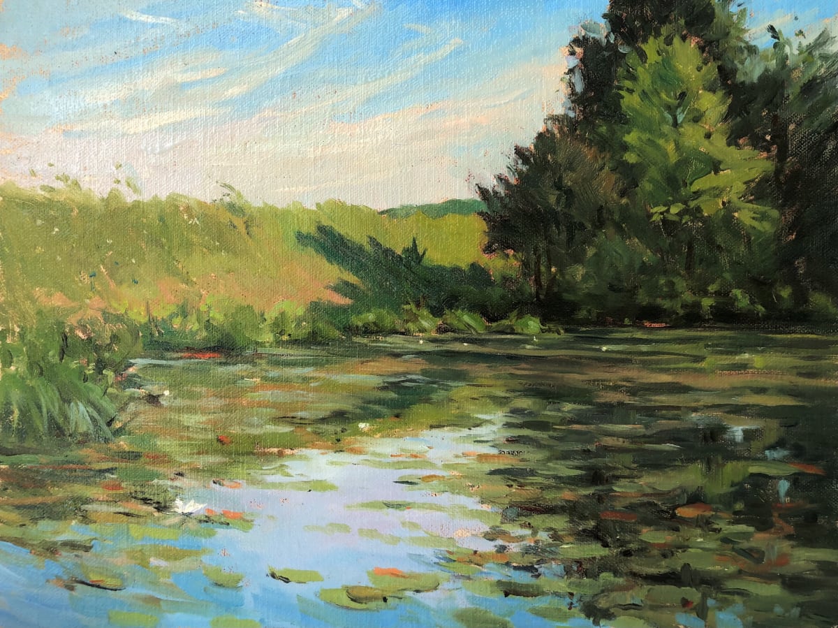 Lily Pond by Laurie Maher 