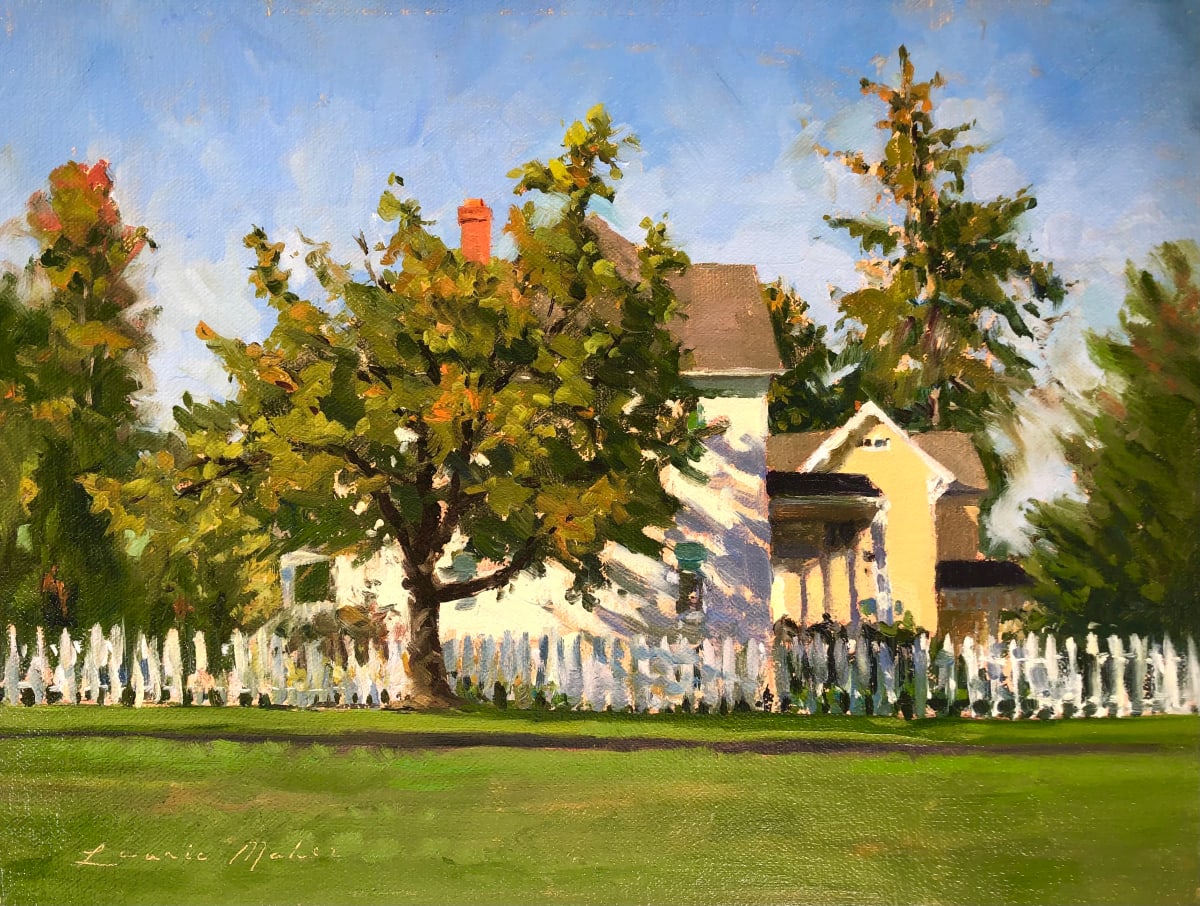 Morning Sunlight on Leslie's House 