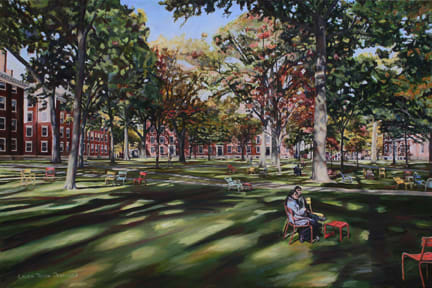 Harvard Yard Sojourne by Laura Tryon Jennings 