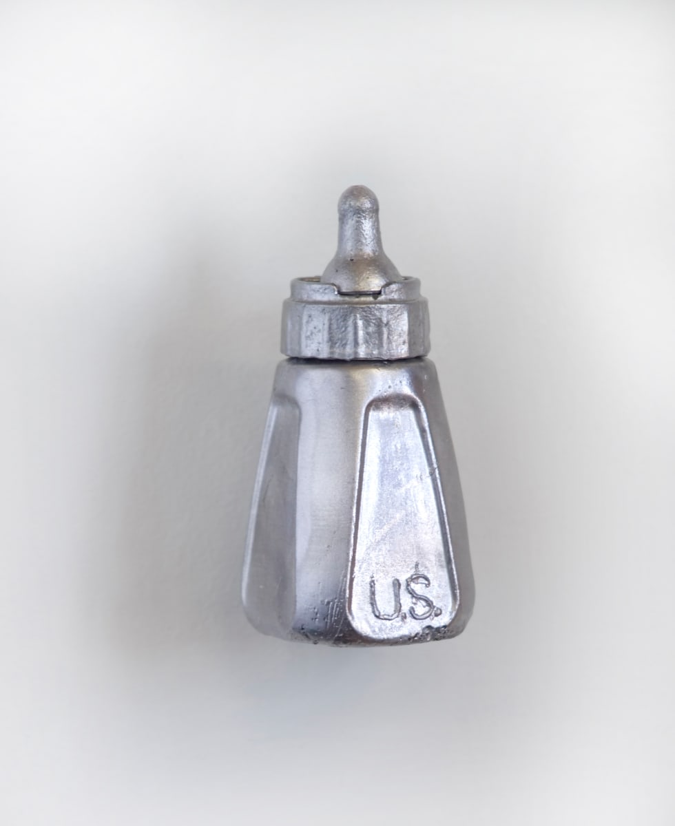 Baby Bottle (After Discovery by the Artist of Military Specification MIL-B-16755B: Bottle, Nursing)   2008 (edition of 10) 
