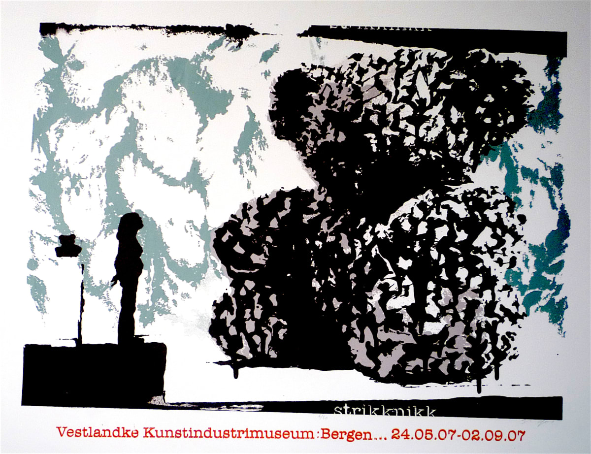 Strikkinkk Vestlandske Kunstindustrimuseum Dave Cole Knit Bear Poster 2007 