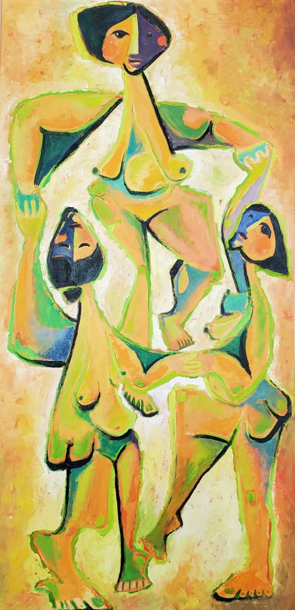 Three Girls Dancing #2 