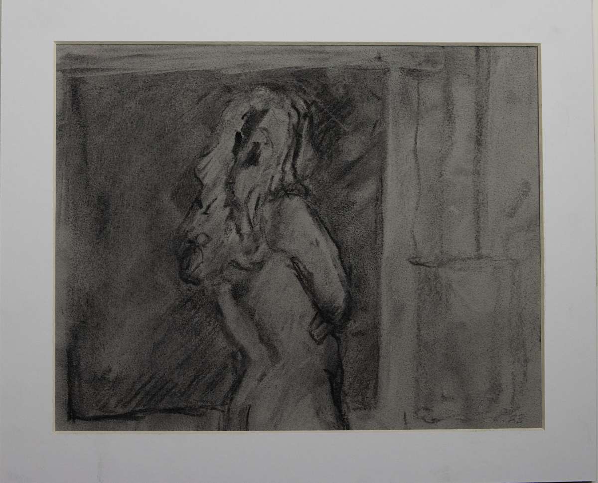 Back Again by Don Leverich  Image: She turns away, but why?