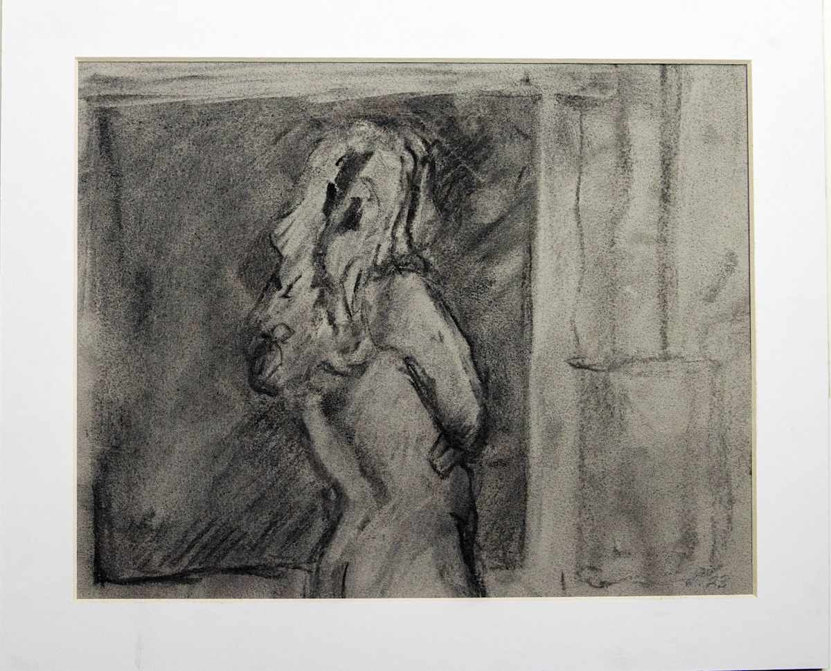 Back Again by Don Leverich  Image: She turns away, but why?