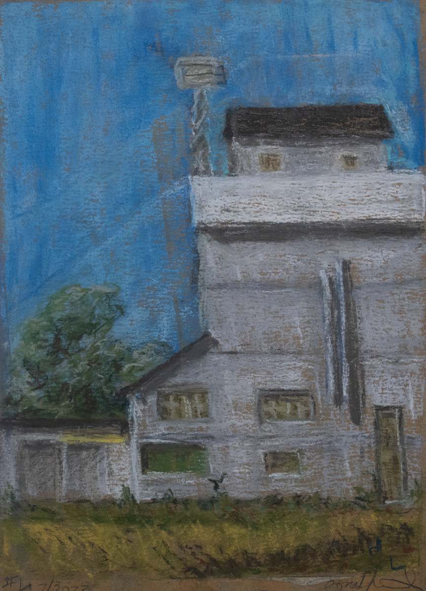 Shapes by Don Leverich  Image: Form follows function on the farm.