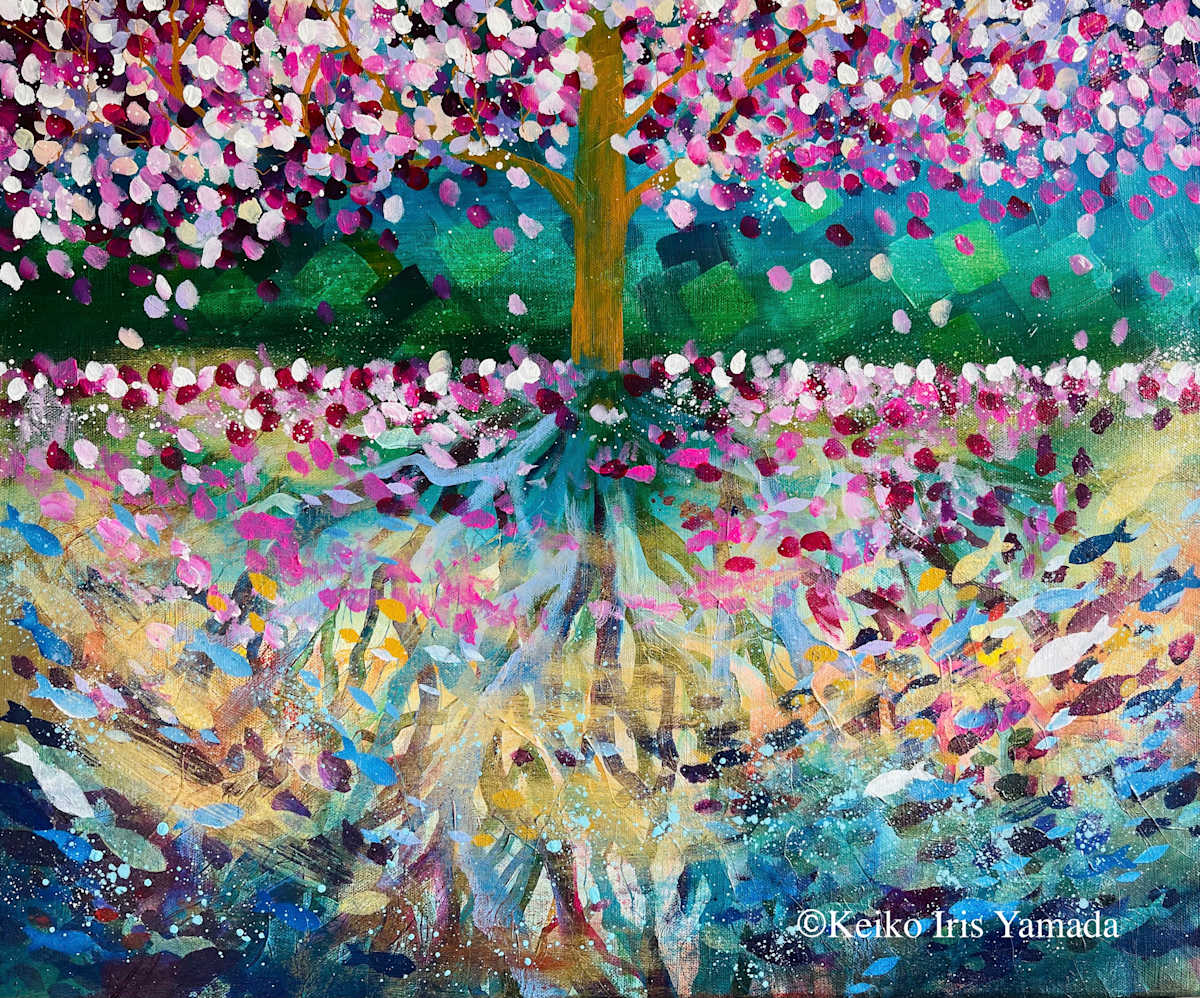 Trust 信頼 by Keiko  Iris  Yamada  Image: Proverb 3:5