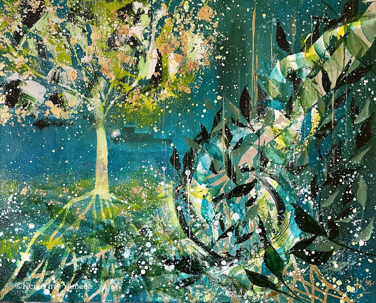 Yielding by Keiko  Iris  Yamada  Image: John 14:15