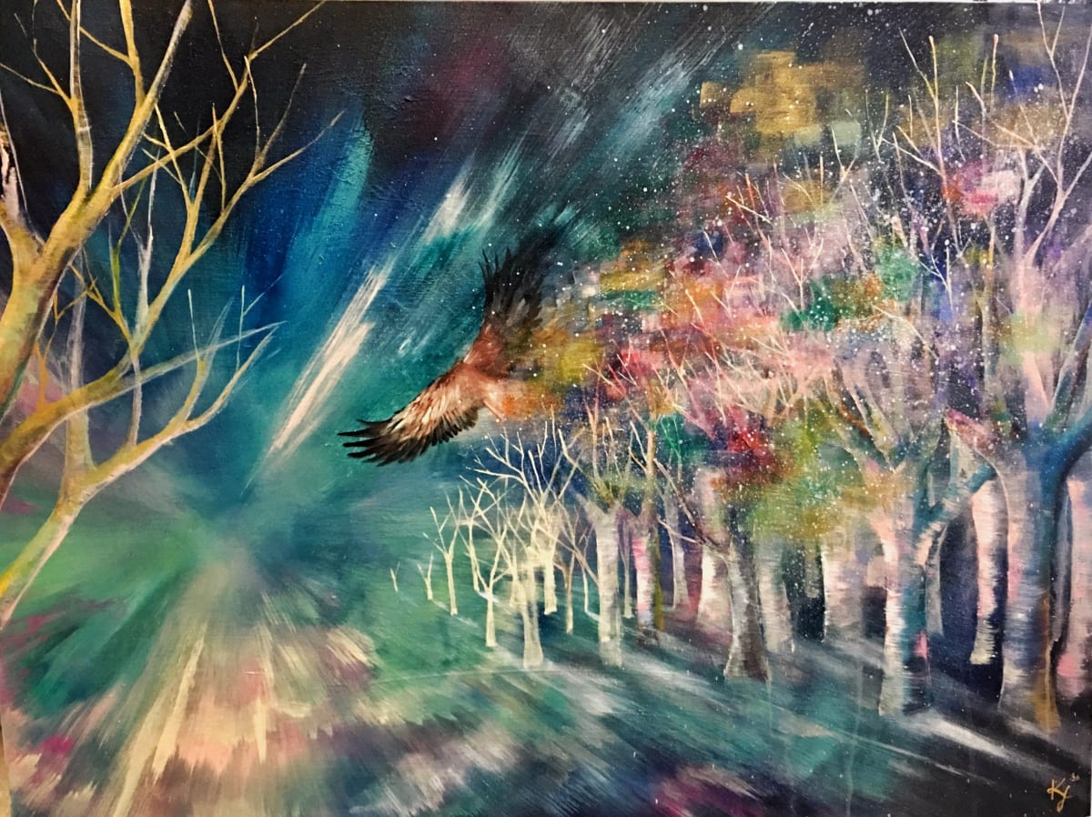 Fly like an Eagle by Keiko  Iris  Yamada 