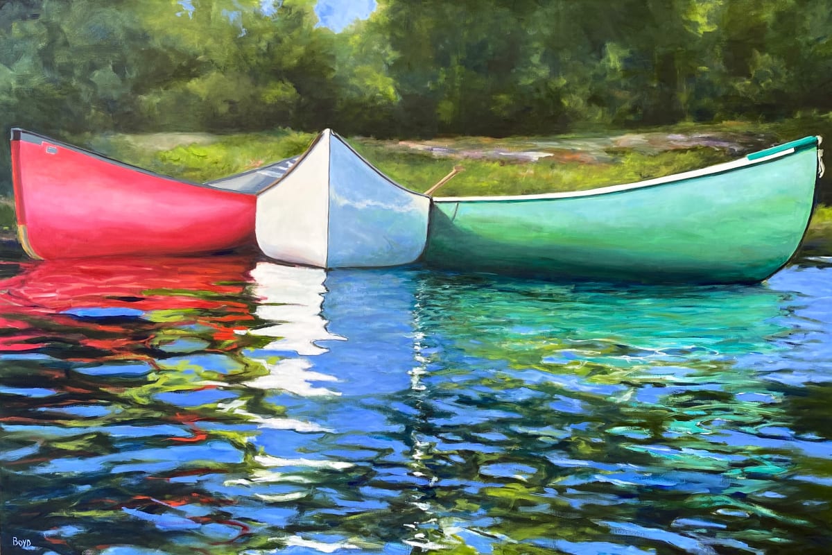 Well-deserved Break by Cathy Boyd Fine Art 