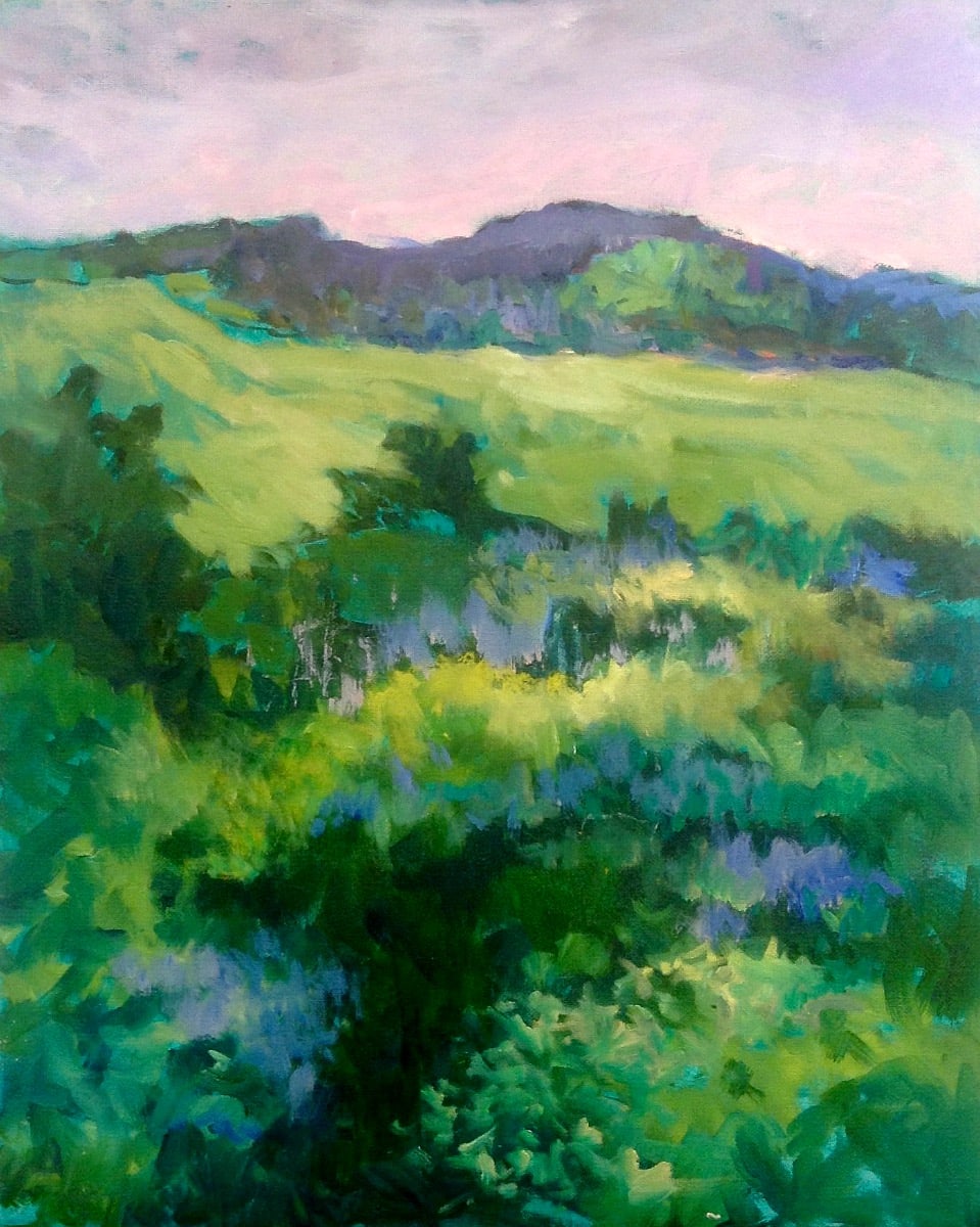 Rain Over the Valley by Cathy Boyd Fine Art, Image 1.