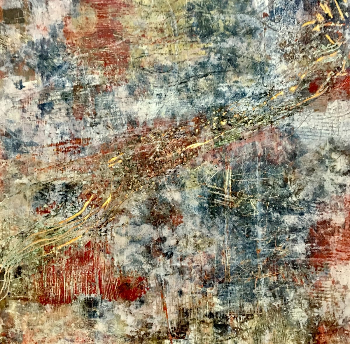 Palimpsest #9 by Victoria Sivigny 