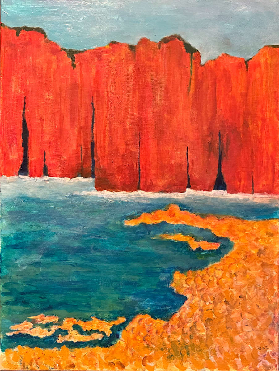 Red Cliffs by Mary Dee Thompson, Image 1.