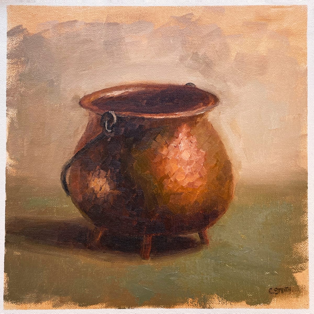 Copper pot 