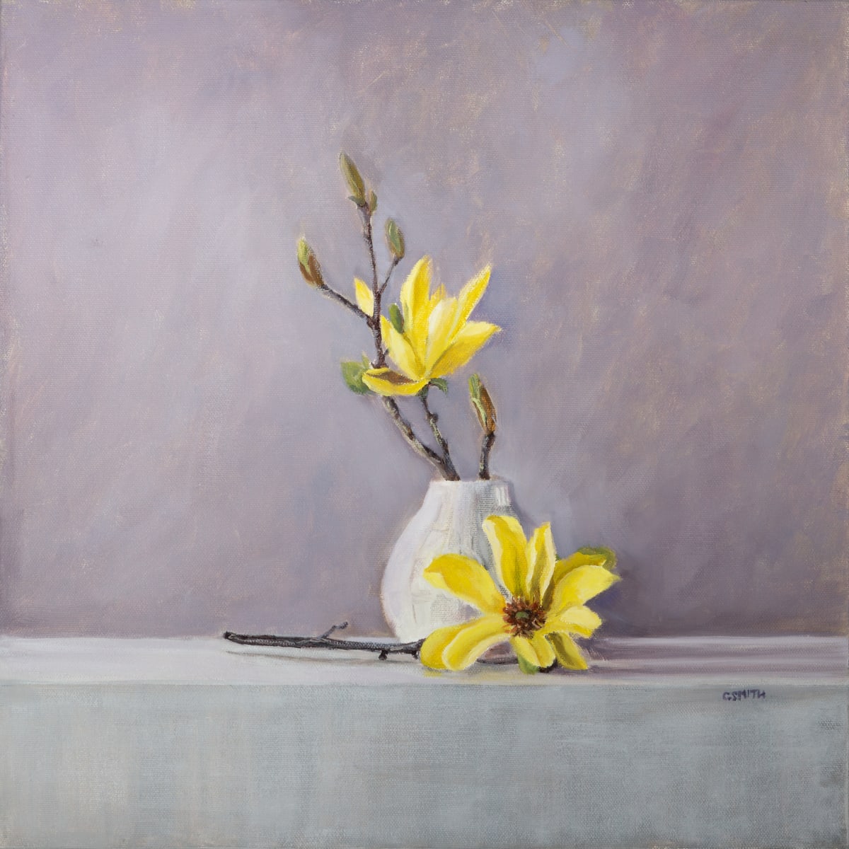 Butterflies Magnolia by Cath Smith 
